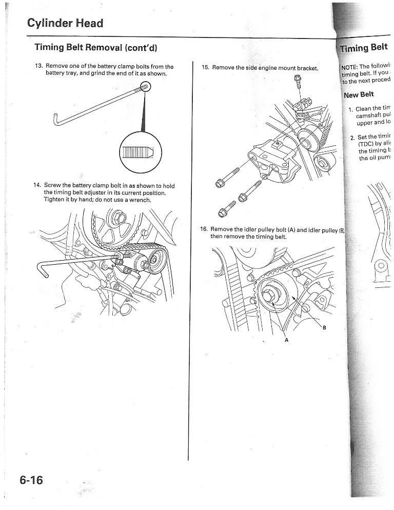 How to replace your 0304 Timing Belt (finally)!!! Honda Pilot